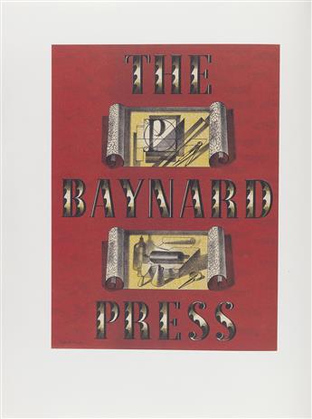 DESIGN / FREEDMAN, BARNETT / PRINTING. Barnett Freedman: The Graphic Art * Tone, Texture, Light and Shade.